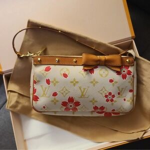 Louis Vuitton x Murakami Limited Edition 🌸Cherry Blossom 🌸Pochette‎ 🌸